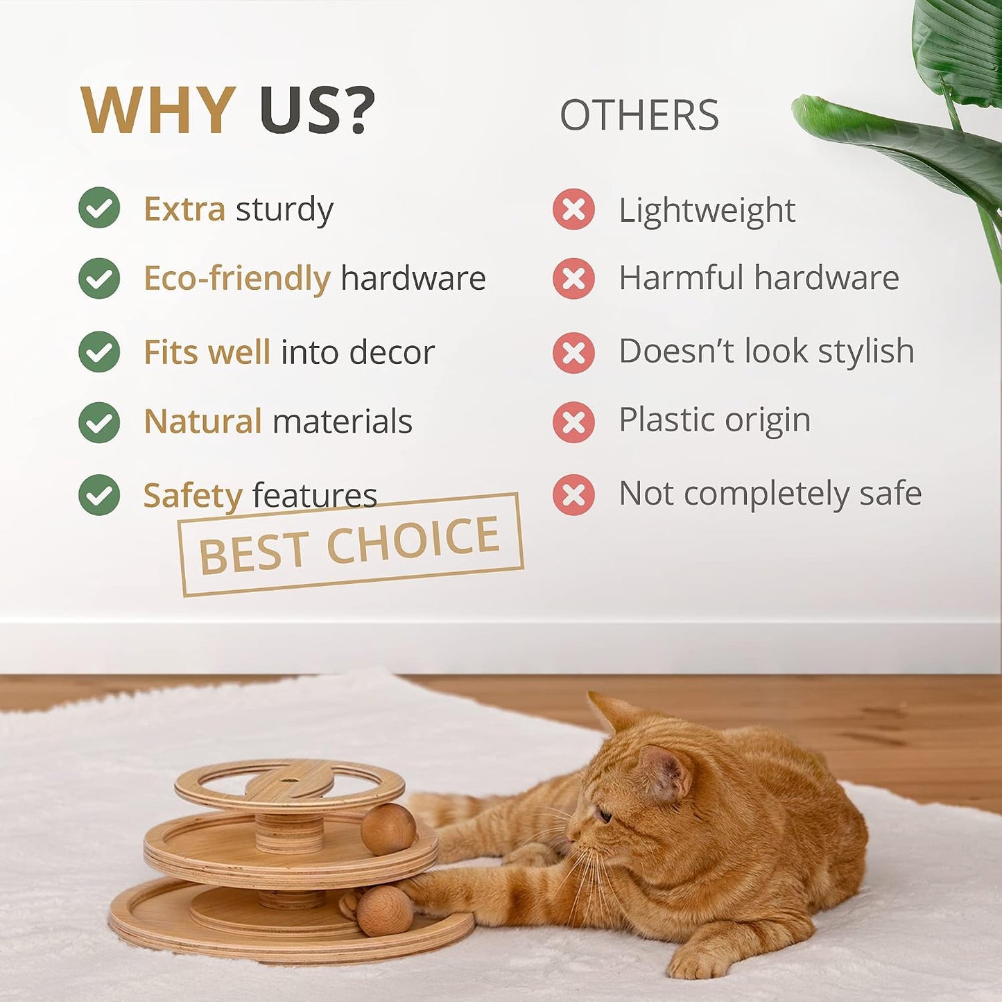 Cat Ball Track Toy